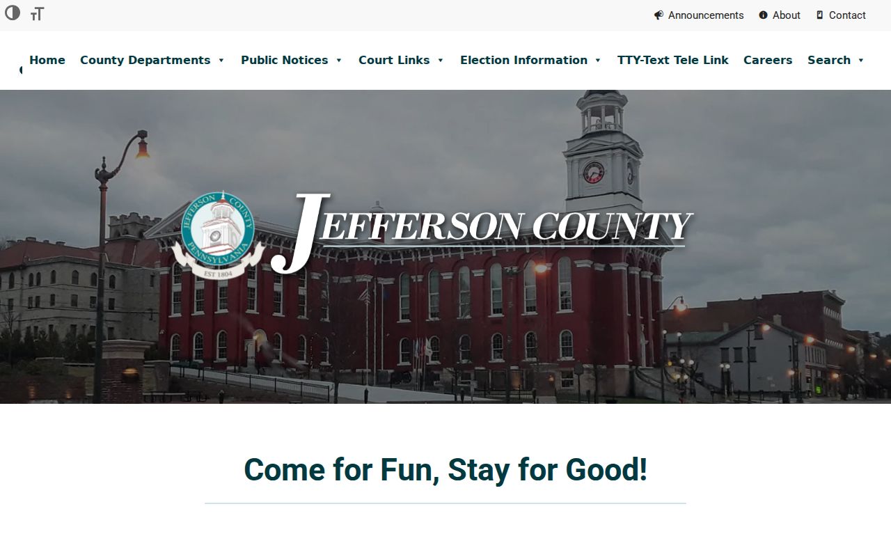 Jefferson County criminal records official county website