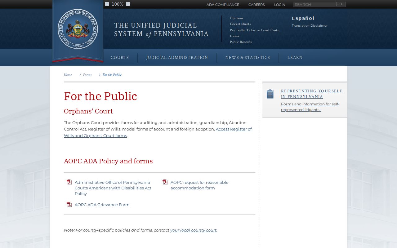 Reynoldsville criminal history court forms for Jefferson County records